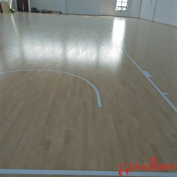 实木体育木地板如何保养