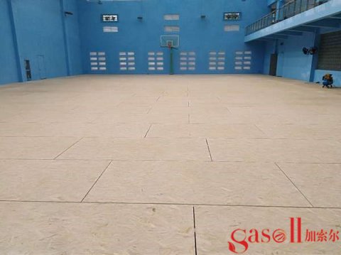 实木体育馆地板怎么防滑