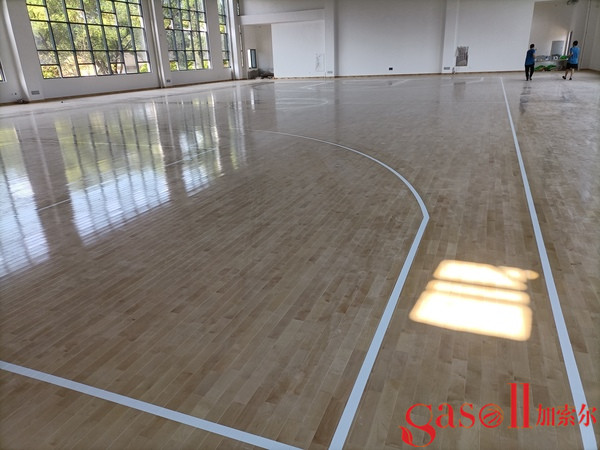 实木体育木地板配色2