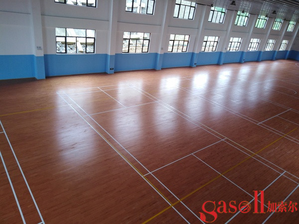 实木体育馆木地板用什么木头好3