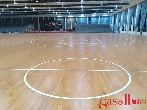 体育木地板安装地面如何找平5