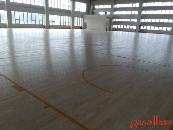 南充运动场地板铺设2