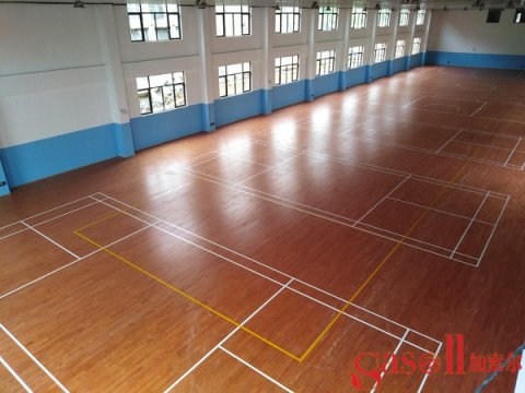 篮球馆木地板养护要注意些什么